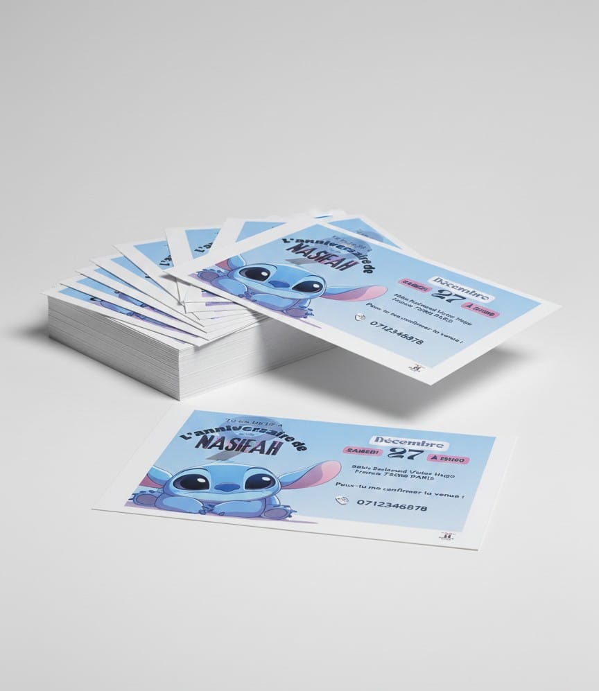 Birthday Invitation Card