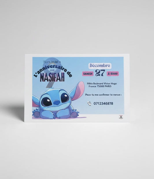 Birthday Invitation Card